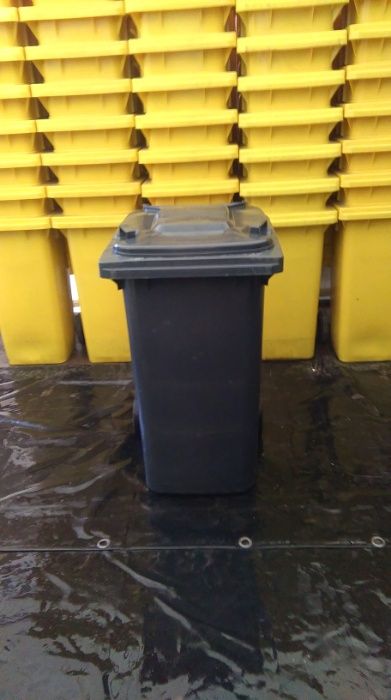 Pojemniki na odpady 240l na śmieci kosze kontenery niemieckie grafit