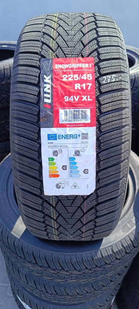 Nowe opony zimowe 225/45/17 94V z montażem