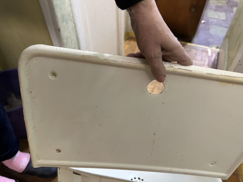 Раковина металическая