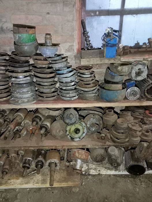 Електродвигуни, запчастини до ел. Двигунів