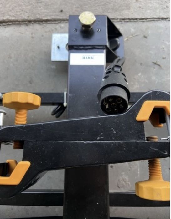 Bagażnik rowerowy Spinder Hawk na hak na dwa rowery kompletny