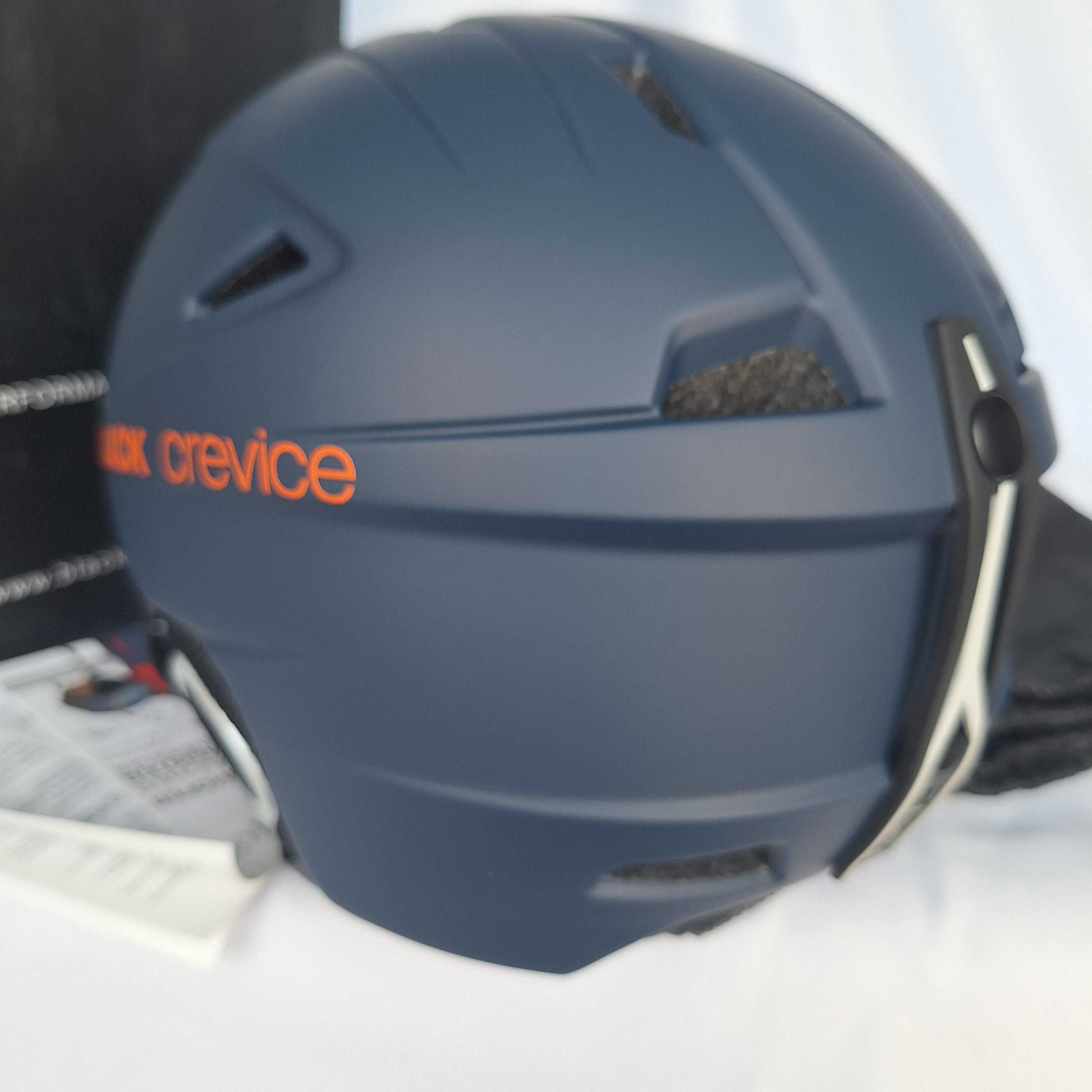 Kask narciarski Black Crevice Kitzbuhel Navy Orange S 55-56cm