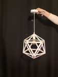 Lampa loftowa - geometryczna, nowoczesna