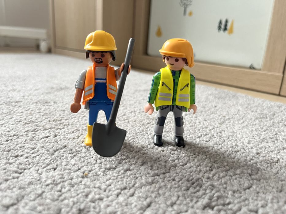 Playmobil budowlancy figurki