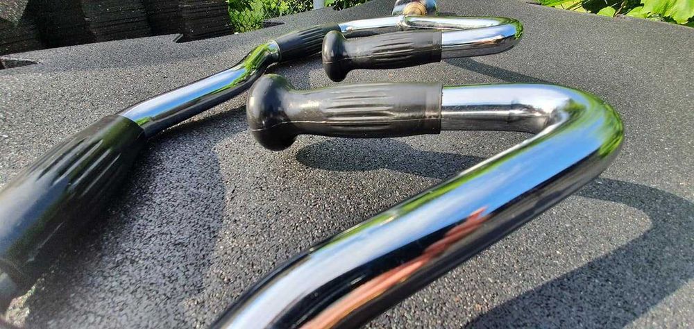 Gryf 51 FI Podwójny Łamany Biceps Triceps Siłownia Fitness NOWE