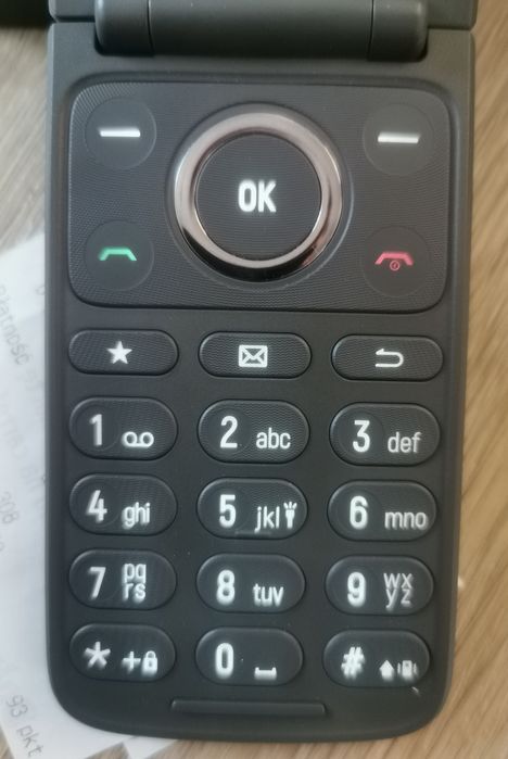 TCL onetouch 4043 lte z klapką, gwarancja. Dla Seniora...