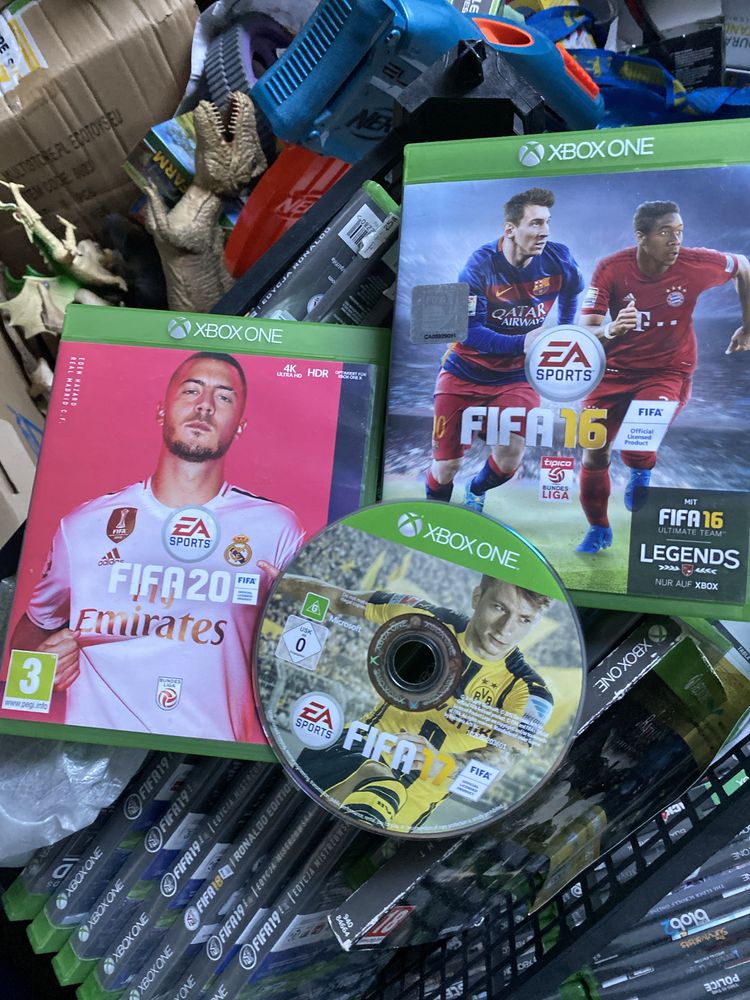 Gry Fifa Xbox One Zestaw 3 gier