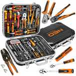 NEO TOOLS ZESTAW NARZĘDZI DLA ELEKTRYKA 108 SZT. 1000V WALIZKA 01-310-1