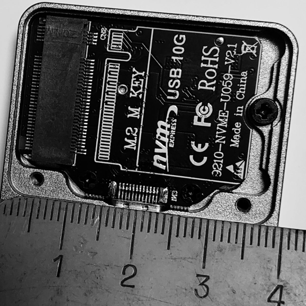 Зовнішній карман ssd NVME itgz rtl9210 type-c