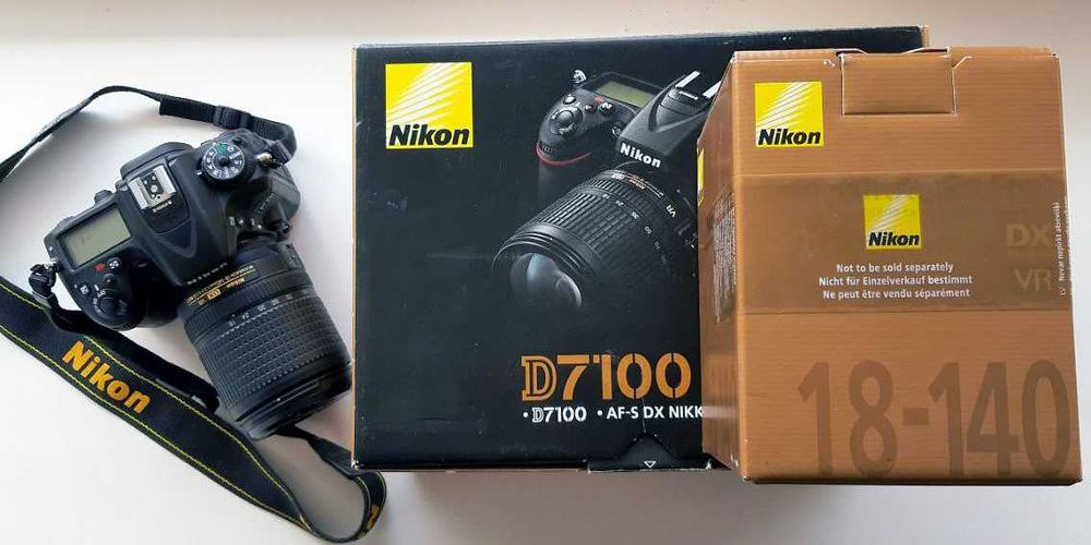 Nikon D7100 + 18-140mm + 64GB — Ідеальний стан!