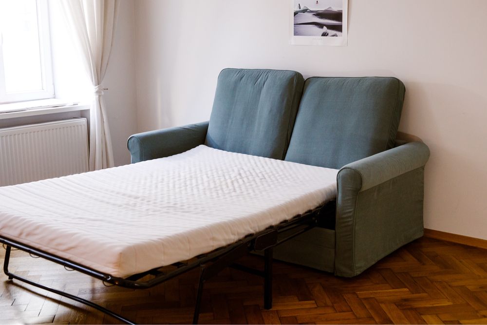 Ikea Sofa Grönlid kanapa 2-osobowa rozkładana | jasnozielona