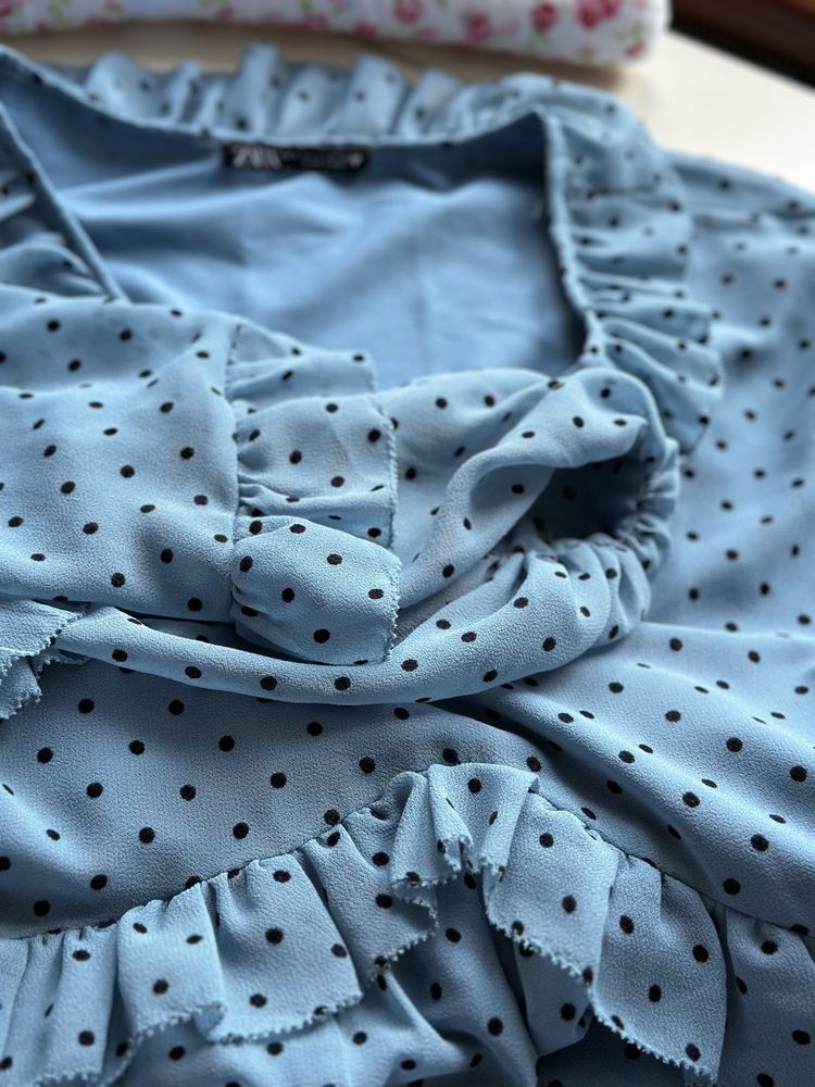 Плаття ZARA голубе