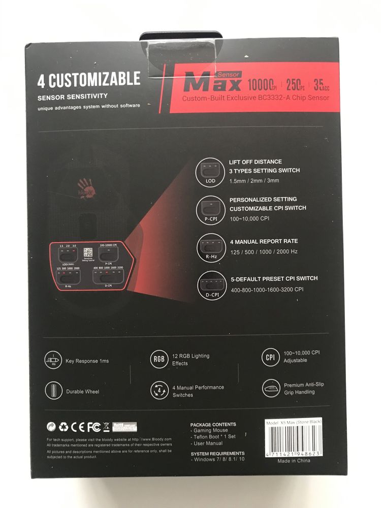 Myszka Bloody X5 max