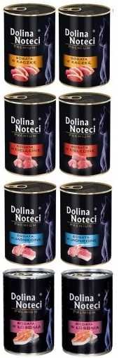 Dolina Noteci 4 pyszne smaki!!! mokra karma dla kota 8 x 400g 3,2kg!!