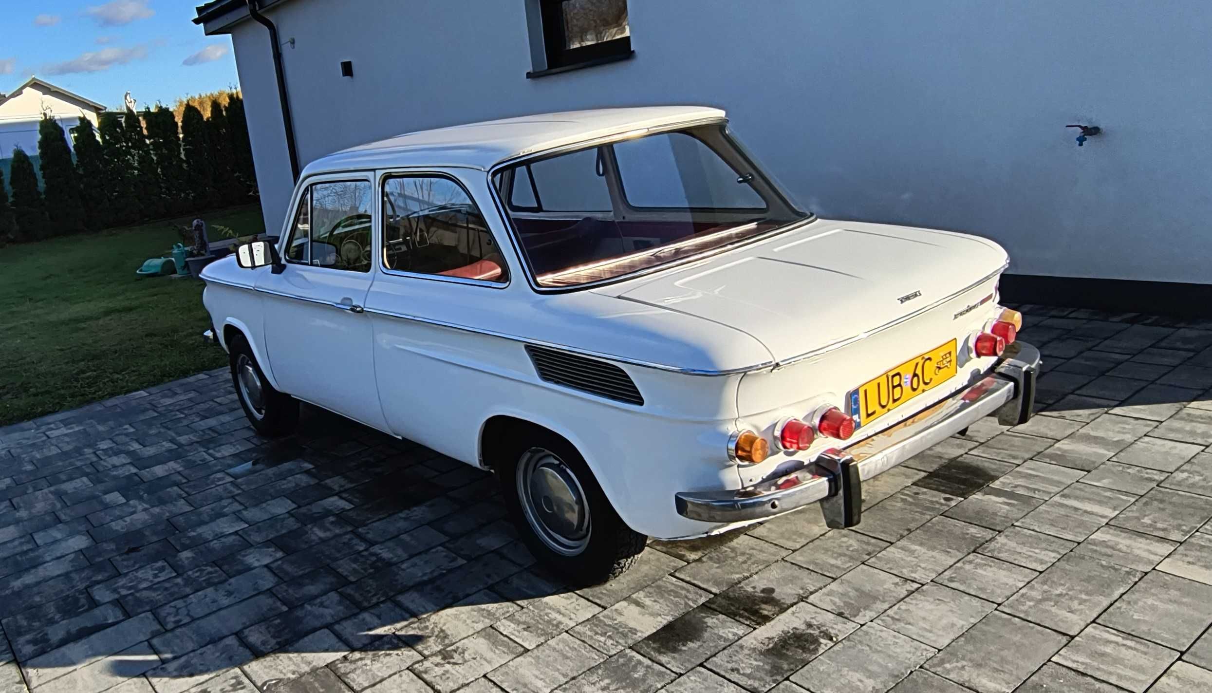 NSU Prinz 1000S zabytek 1967 r.