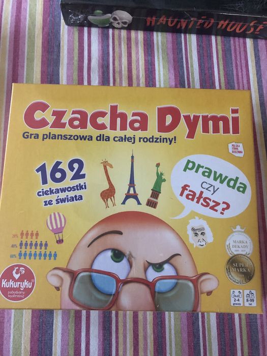 Nowa zafoliowana gra czacha dymi