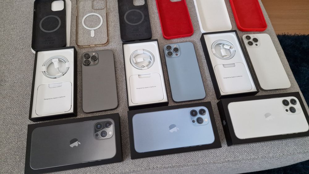 iPhone 13 Pro Max 512GB, 256, 128 c/ NOVO. Troca/retoma. Fatura, Capas