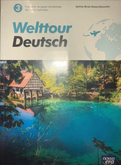 Welttour Deutsch 3 podręcznik NOWY OBŁOŻONY