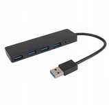 Nowy HUB USB 3.0 4 porty – splitter do PC/laptopa (opak. uszk.)