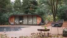 domek mobilny, tiny house, rama, konstrukcja stalowa, kontener