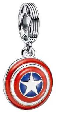 Charms Zawieszka Tarcza Kapitana Ameryki Marvel A