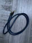 Kabel cinch RCA-RCA pozłacany 1 m.