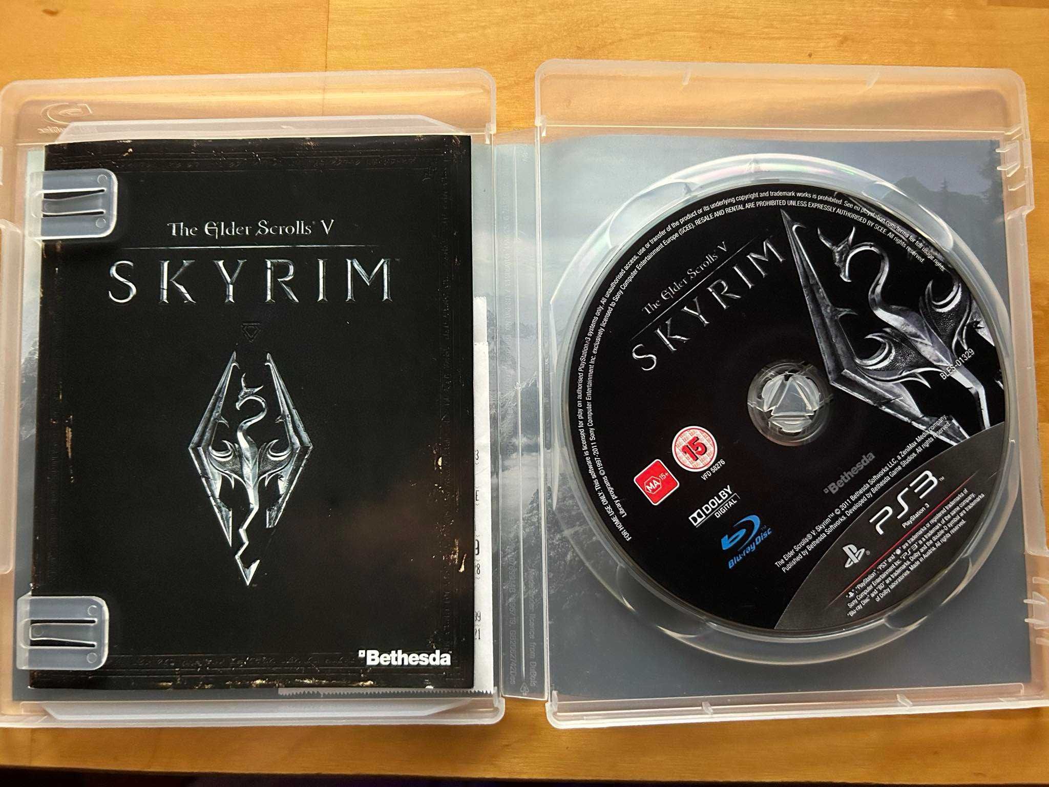 Płyta Skyrim The Elder Scrolls V PS3 używana