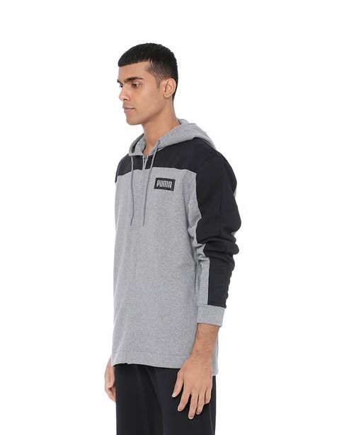 Чоловіча толстовка Puma, спортивна кофта, зіп худі пума