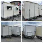 Przyczepa socjalna 2008r camping na budowę WC zlew szafki DMC 1300