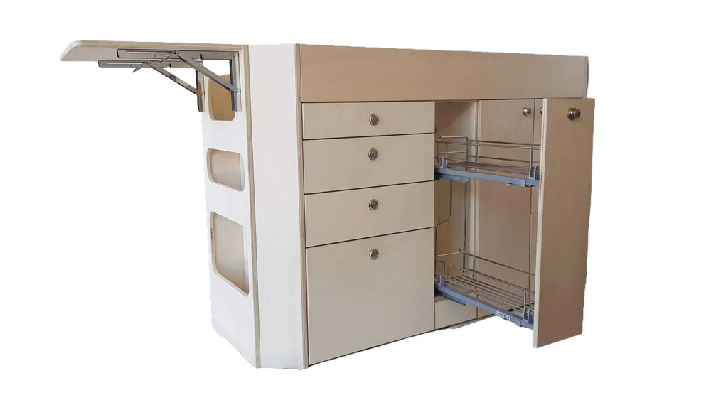 Szafka kuchenna do campervana: Ducato, Boxer, Jumper, meble do kampera