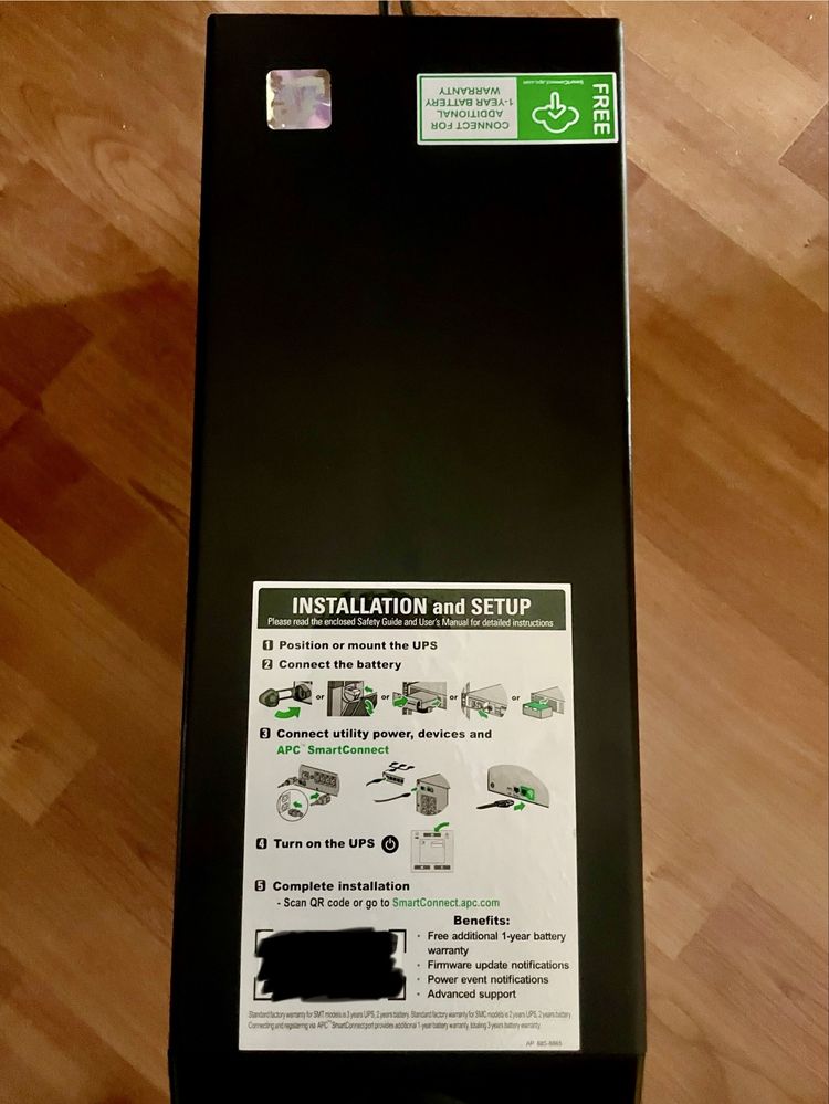 Smart UPS APC C1500