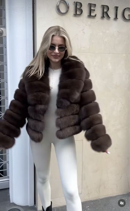 Шубка із песца нова