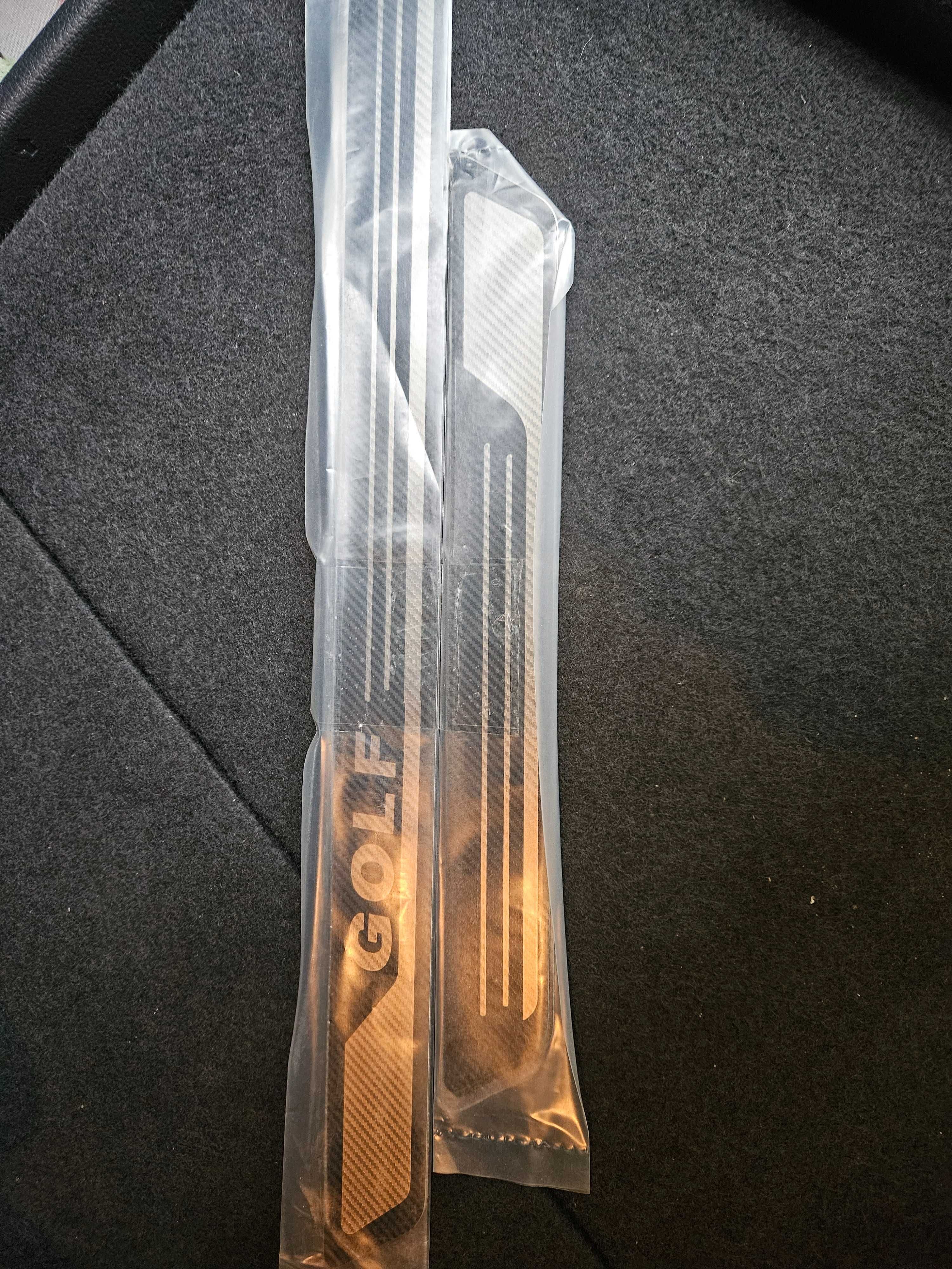 Накладки на пороги VW Golf 6 , 7