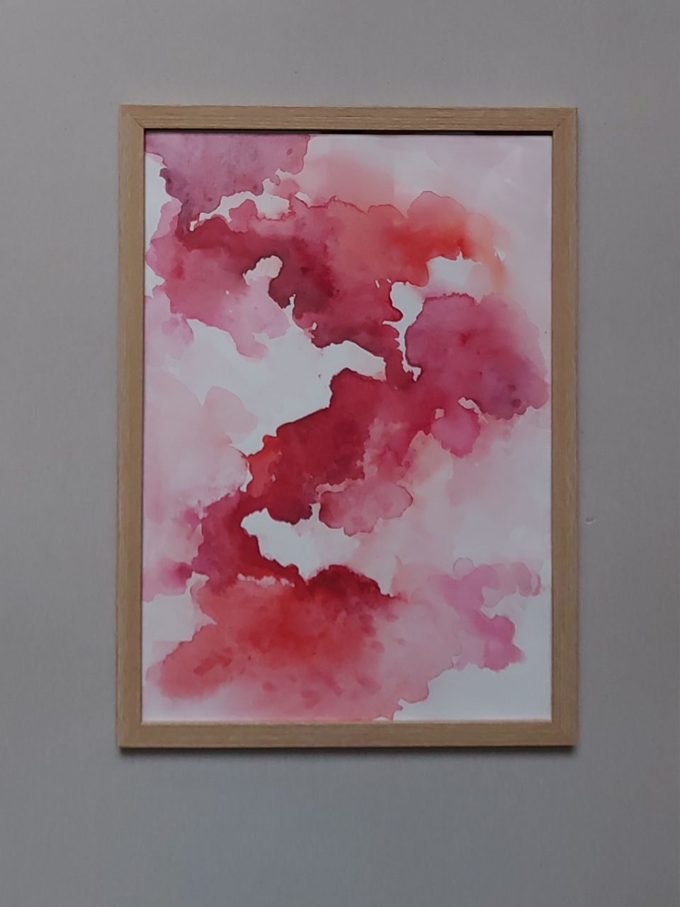 Картина абстрактна акварель