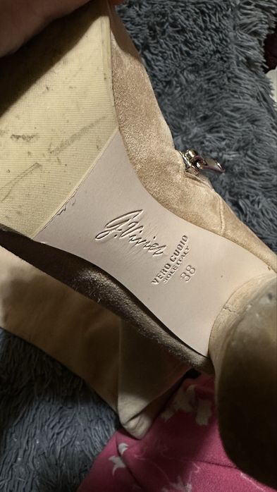 Замшеві Ботфорти Vero Cuoio