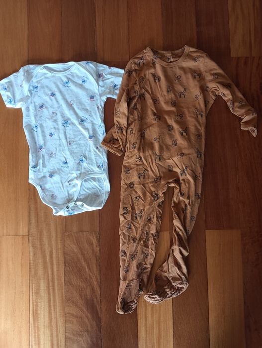 Lote 9 peças roupa bebé 18-24