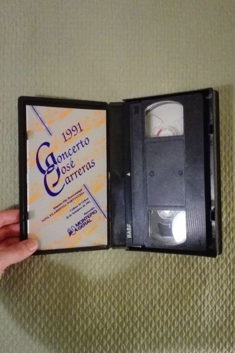 José Carreras no Coliseu dos Recreios - Cassete VHS