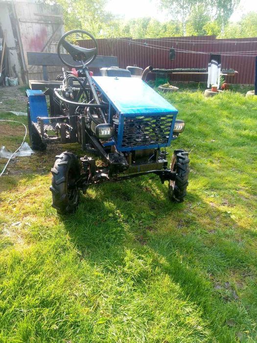 Міні трактор саморобний