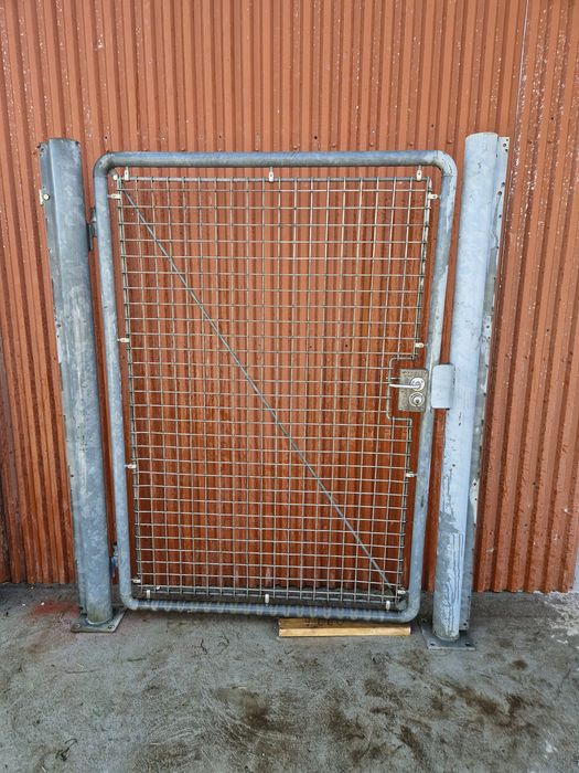 Furtka wejsciowa ocynkowana  130x190