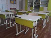 Парта шкільна регульована зі стільцем регульованим