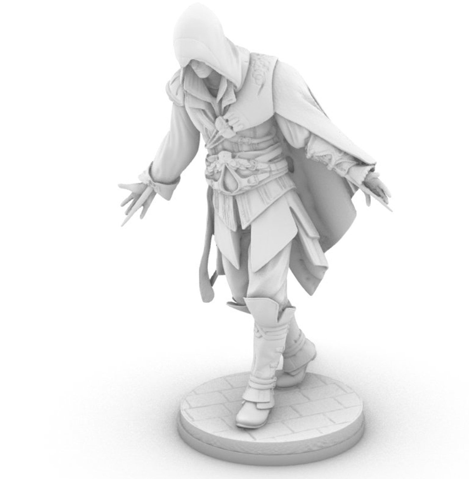 Assassin's Creed Ezio Auditorre wydruk 3D