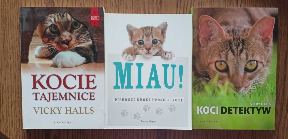 Vicky Halls Kocie tajemnice, Koci detektyw, Miau pierwsze kroki kota