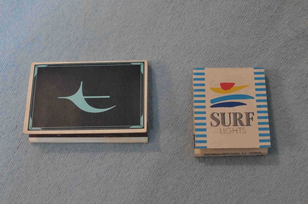 Vintage – 2 Carteiras de fósforos novas