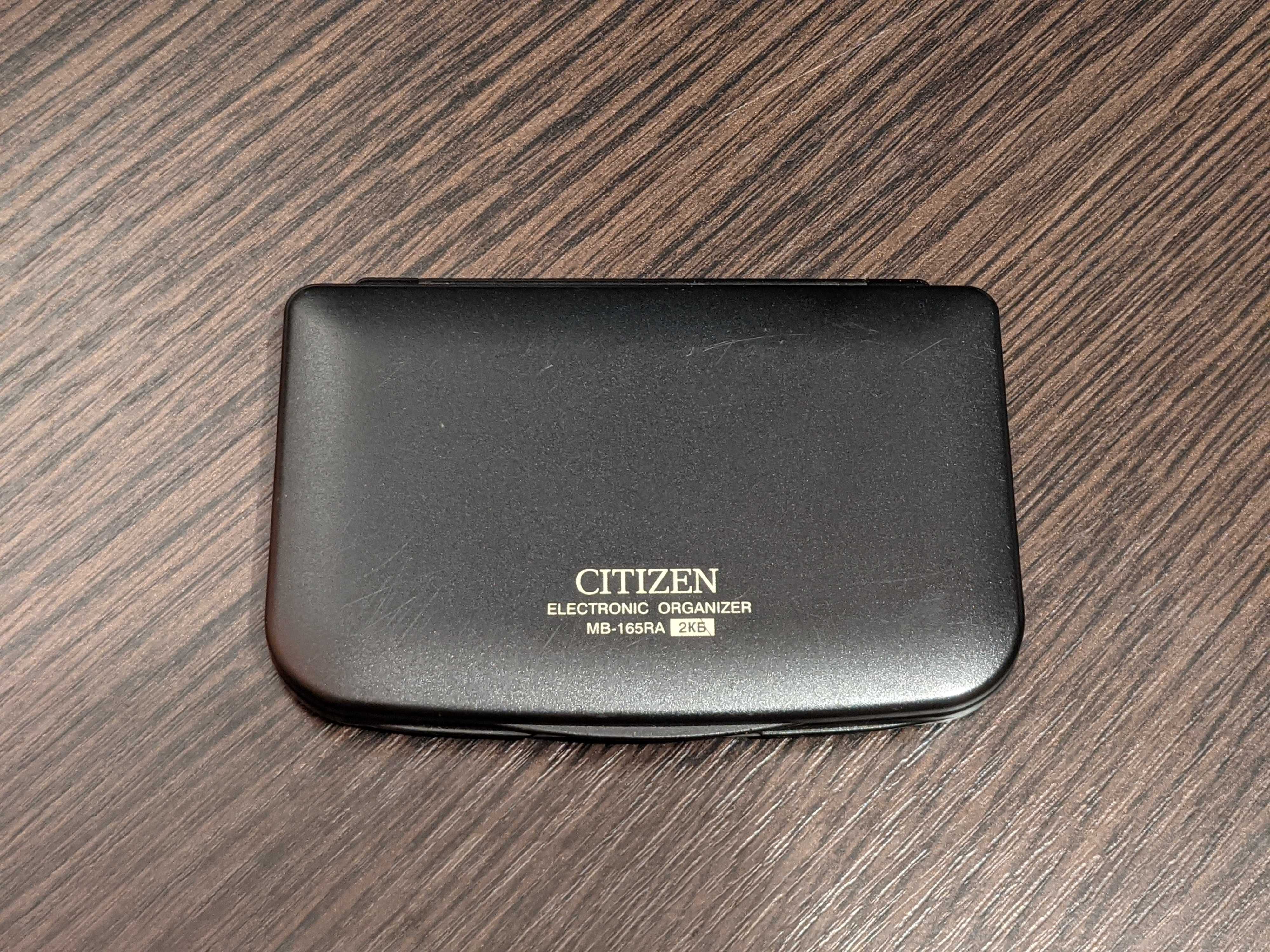 [Ретро] Електронний органайзер Citizen MB-165RA