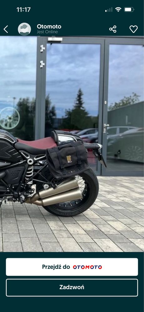 Torba motocyklowa do BMW R nineT Urban G/S - Racer - Scrambler - Pure