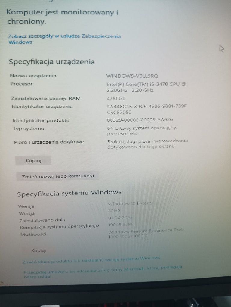 Komputer fujitsu i5