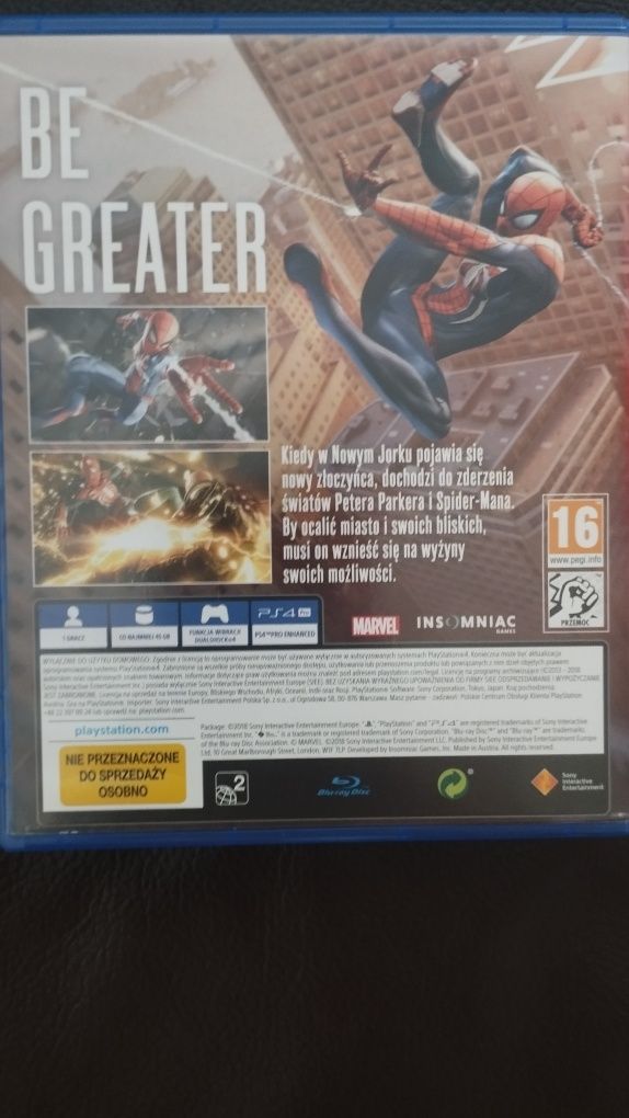 gra spider man po polsku