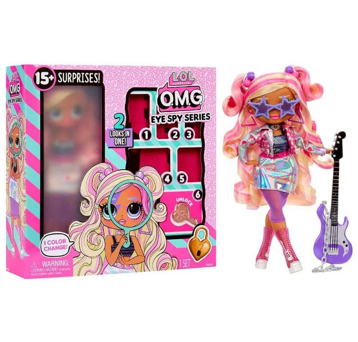 Кукла Лол Сюрприз ОМГ Рок звезда LOL Surprise OMG Eye Spy Rockstar