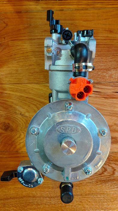 Универсальный двухтопливный газовый карбюратор для бензогенератора