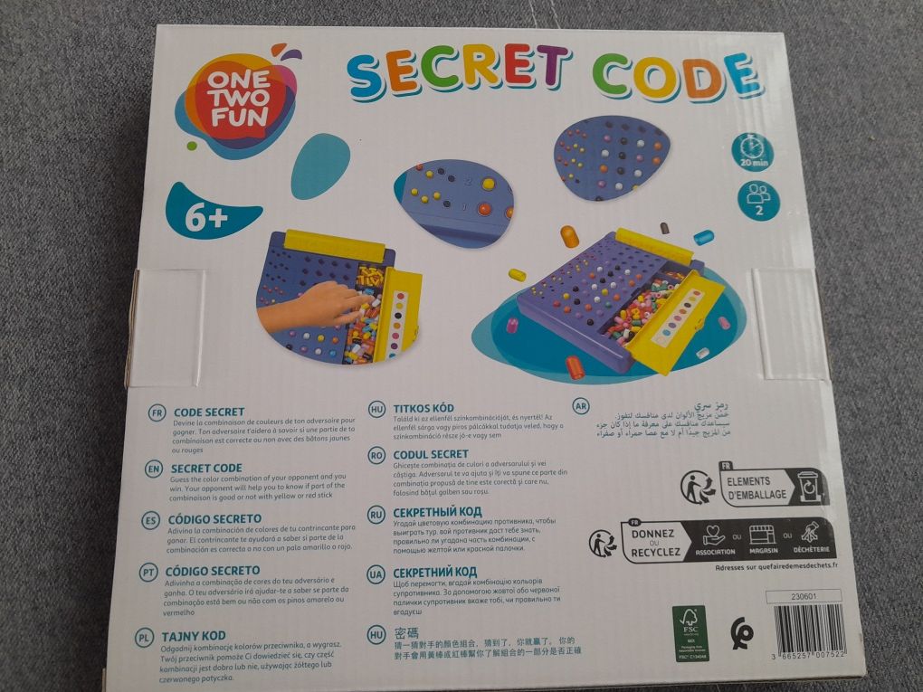 Gra Secret Code One Two Fun